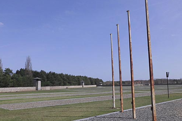 Inside the concentration camp