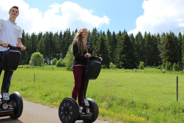 Segway-Tour mitten in der Natur