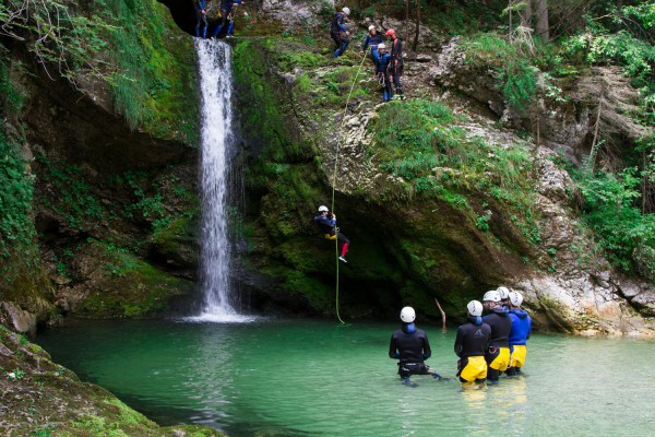 Canyoning with OUTdoor Slovenia 4