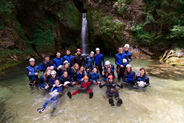 Canyoning with OUTdoor Slovenia 2