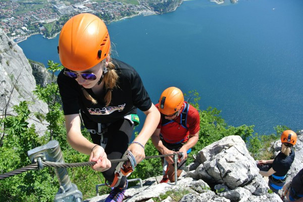 Ferrata Cima CAPI Lago di Garda Trentino #lolgarda
