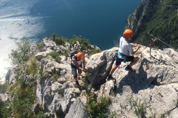Ferrata Cima CAPI Lago di Garda Trentino #lolgarda