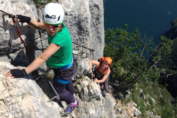Ferrata Cima CAPI Lago di Garda Trentino #lolgarda