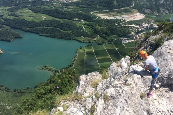 Ferrata Rino Pisetta Sarche Valle dei Laghi Trentino #lolgarda