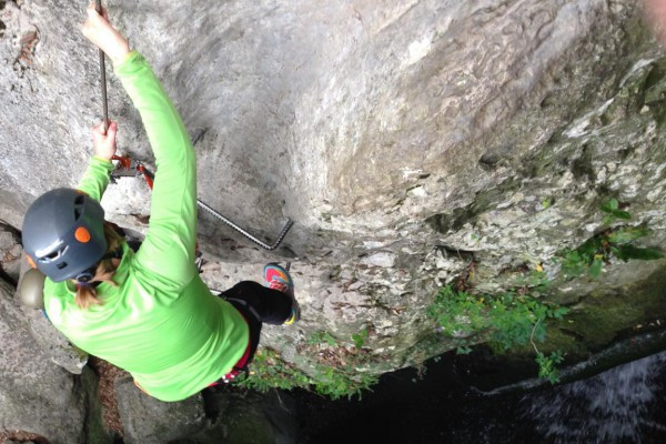Ferrata Rio Salagoni castello di Drena Valle del Sarca Lago di Garda Trentino #lolgarda