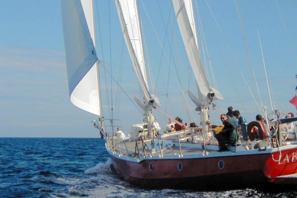 La Brigante - in navigation