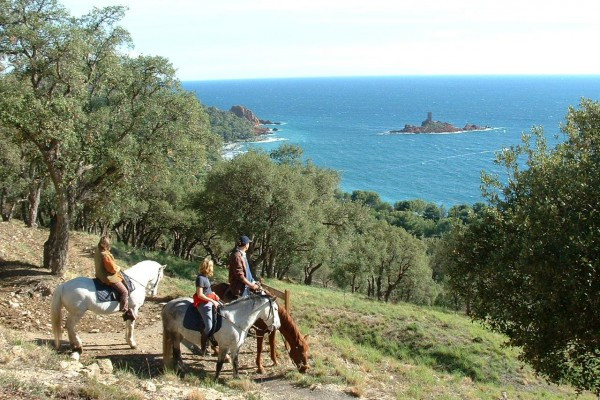 Les 3 Fers - View of the Mediterranean