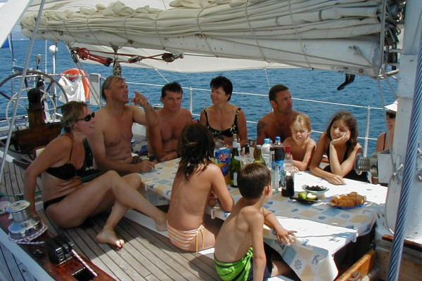 La Brigante - sailboat outing with a meal