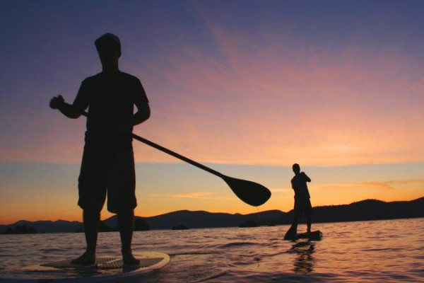 Paddle at Lake Saint-Cassien with Okwide