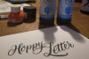 Hoppy Lettering - Thema: Spitzfeder