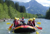 Familien Rafting Iller - Raftingtour Level 1 im Allgäu