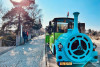 City Train in der Altstadt von Luxembourg