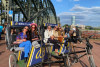 Champagnerfahrt mit der Rikscha