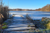 Sagenhafte Winterwanderung zwischen Moor und Teichen