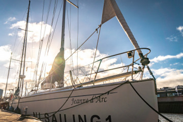 Übernachten auf Segelyacht an der Weser