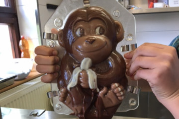 Schokoladenfigur gießen & kreativ verpacken