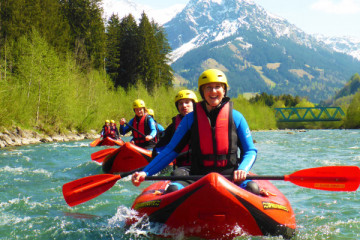 Der Rafting Klassiker - Canadier Tour auf der Iller