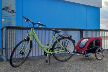 Hundeanhänger inkl. Fahrrad oder E-Bike