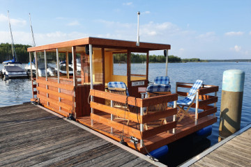 Hausboot am Senftenberger See
