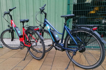 E-Bike - am Großräschener See