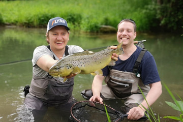 Fliegenfischen in der Fränkischen Schweiz