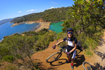 Fahrradtour Bike Tour Porto Azzurro - Terranera-See
