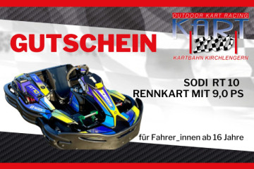 Einzelfahrt - SODI RT 10 - Rennkart mit 9,0 PS