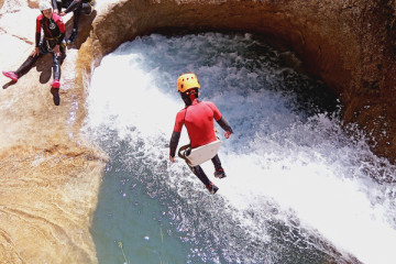 Canyon von Rabou (sehr unterhaltsam, für alle geeignet)