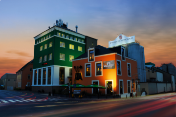 Bierverkostung in der Brasserie Nationale Brauerei