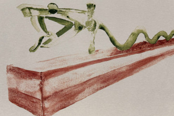 HochwasserSchlange | Handsignierter Print