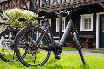 Fahrradverleih - E-Bike am Hotel Schlangenkönig
