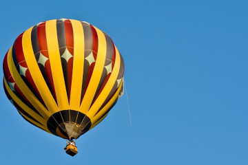 Ballonfahrt über Kaiserslautern