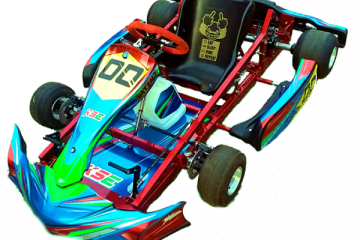 Rennkarts  mit 13 PS  Motorleistung und einen Gewicht von 125 KG. 

Infos zu unseren Karts! 
Sitzverstellung  bis zu 15cm auch für kleine Fahrer 
Zeitnahme am Lenkrad jede Runde ist am Display sichtbar 
Rennauspuff 

Allle Teile wie Bremse, Reifen, Verkle