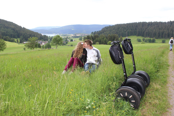 Kurze Pause im Hochschwarzwald