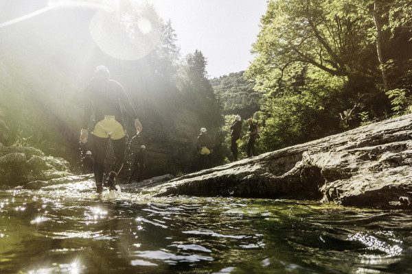 Canyoning Almbachklamm Canyoning Almbachklamm
