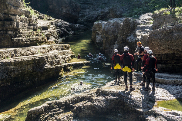 Canyoning Almbachklamm Canyoning Almbachklamm