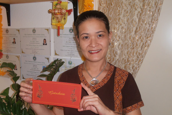 Geschenkidee zu Weihnachten - Thai Massage Stuttgart