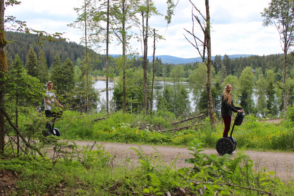 Segway Windgefällweiher Schwarzwald