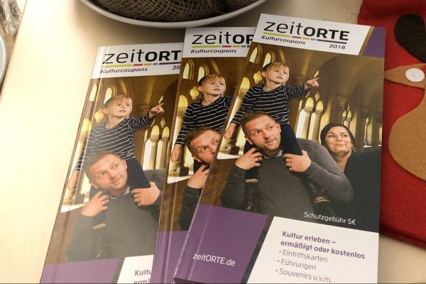ZeitOrte-Kulturcoupons, Edition 2018