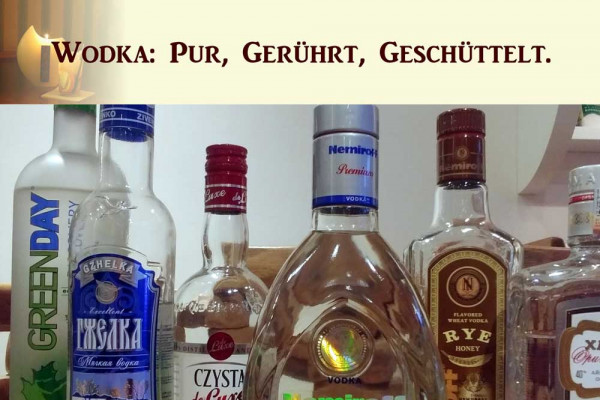 Tasting und Cocktailkurs in Köln: Wodka