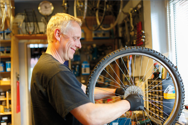 Fahrradwerkstatt Winterdurchsicht und Wartung