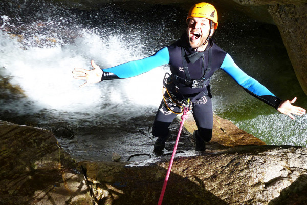 Canyoning im Allgäu mit MAP-Erlebnis - die Starzlachklamm