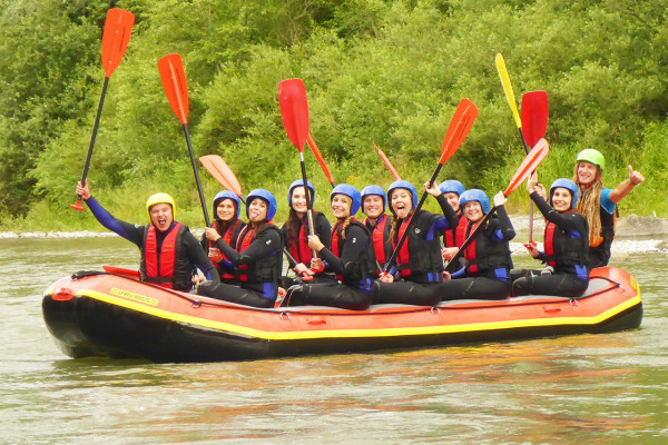 Familienrafting mit MAP-Erlebnis im Allgäu