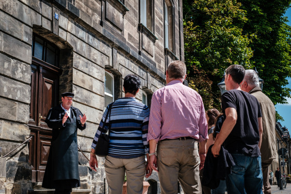 Der Bayreuther Bierkutscher auf einen Rundgang durch die Bierstadt Bayreuth