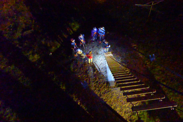 Ziplining by night
Himmelsleiter