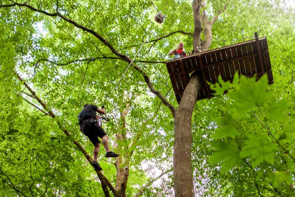 Zipline-Tour: Base-Jump
EifelAdventures Berlingen