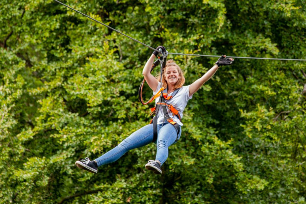 Zipline-Tour  - Flüge über die Baumkronen
EifelAdventures Berlingen