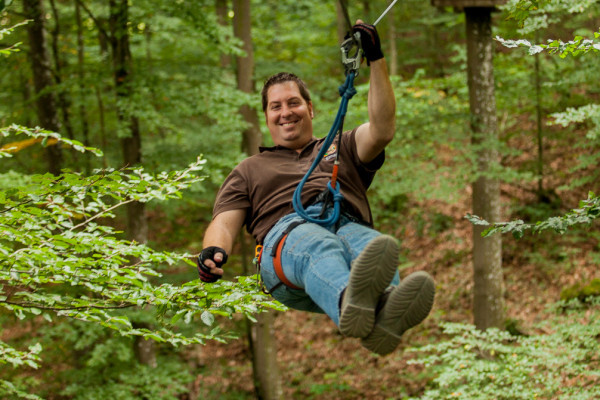 Zipline-Tour 
EifelAdventures Berlingen