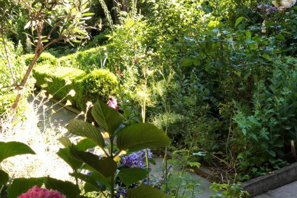 Eingang zum Bauerngarten