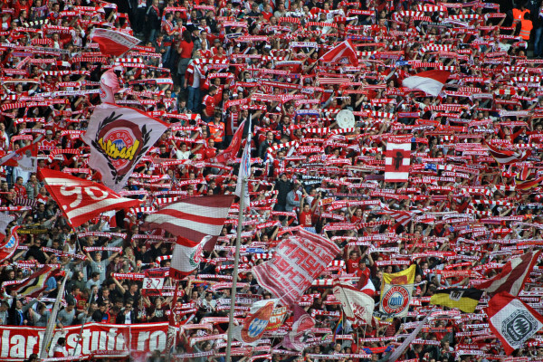 FC Bayern - berühmt für seine treuen Fans und Choreographien